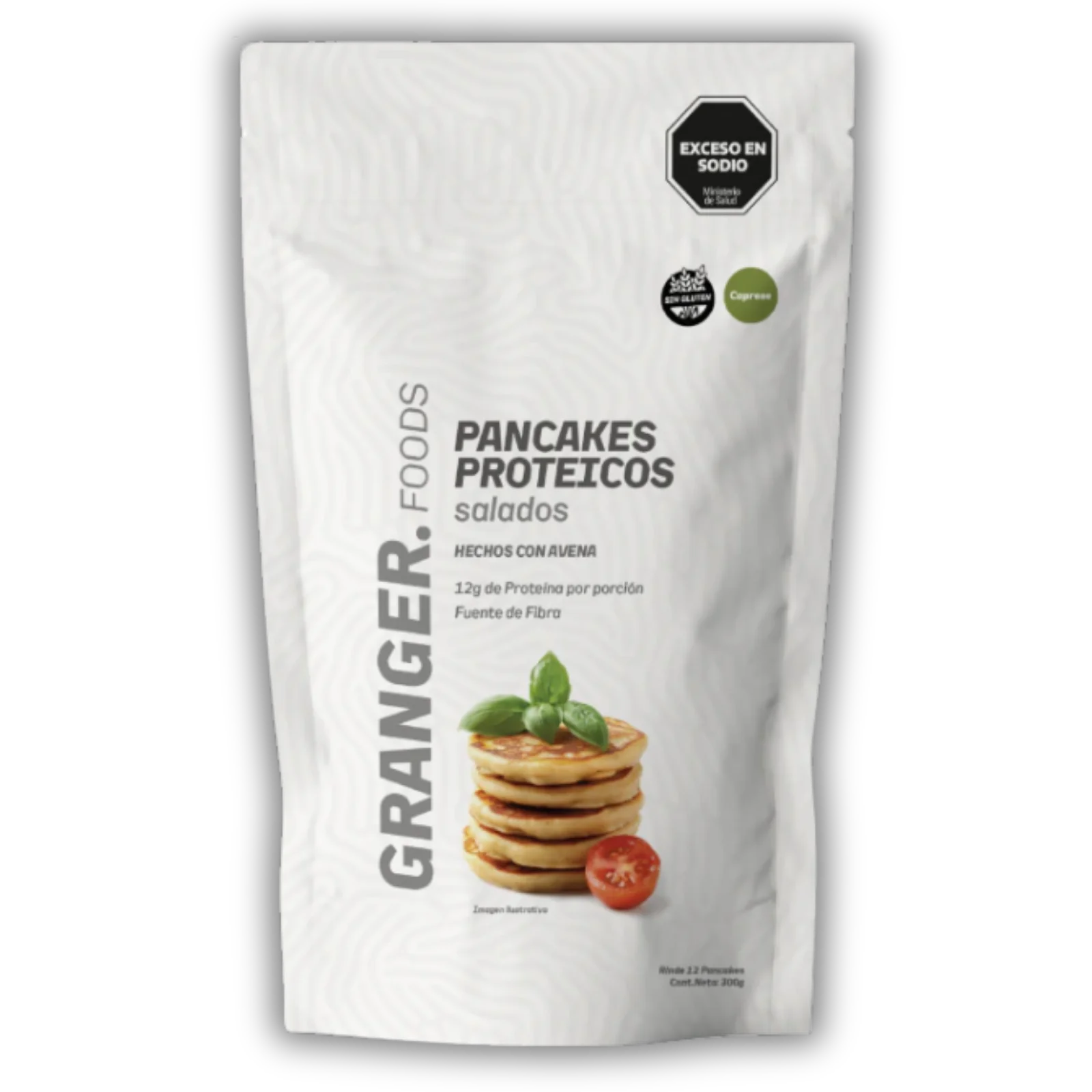 Granger Pancakes Proteicos Salados Caprese 300g