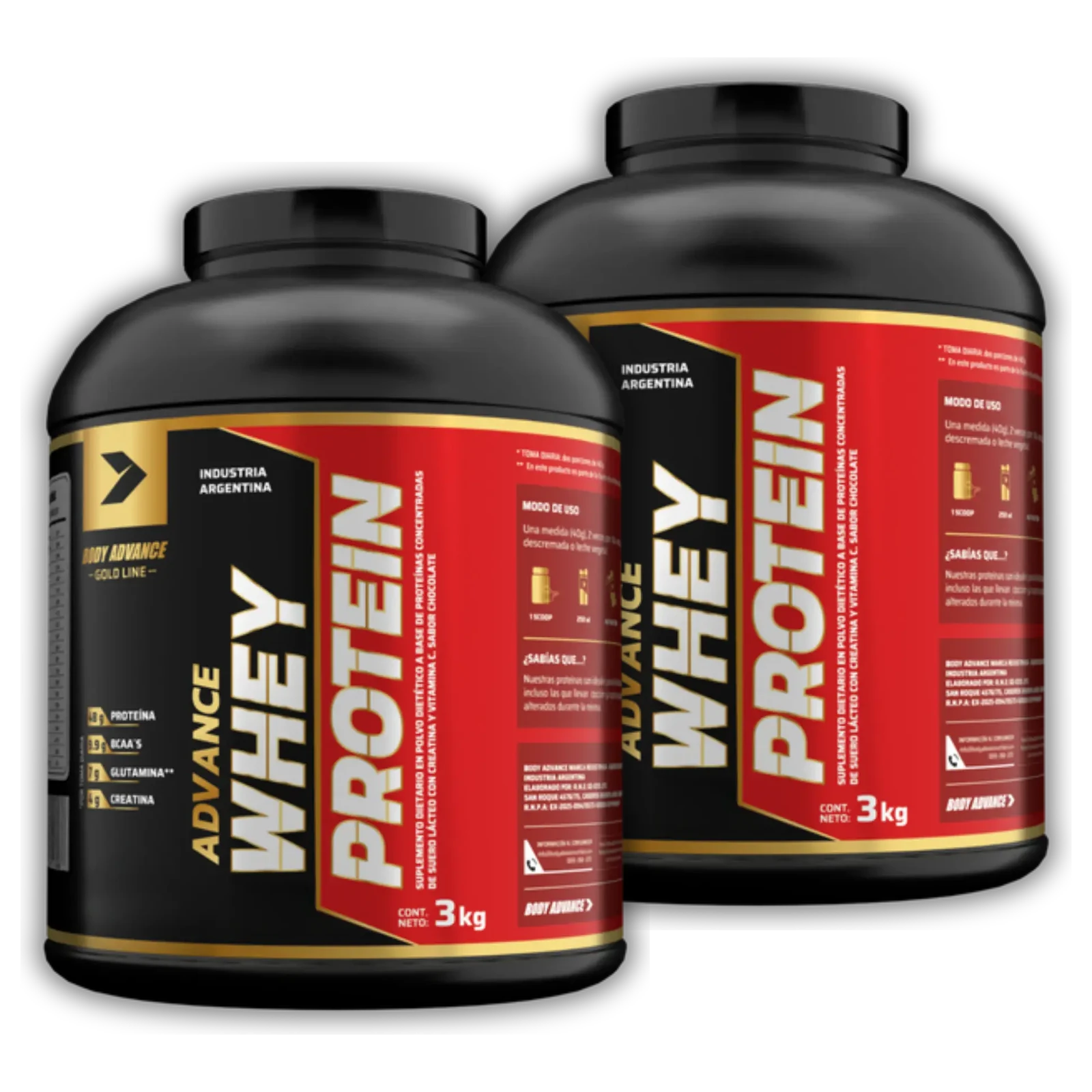 Combo Body Advance Whey Protein 3kg x2